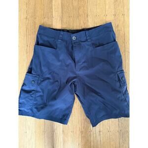 Orvis Men’s Cargo Shorts Mens 36 Blue Stretch Outdoor Hiking Fish Performance